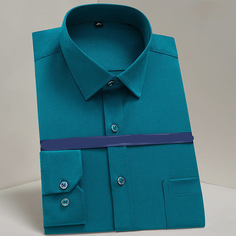 Mercerized Stretch Shirt Men