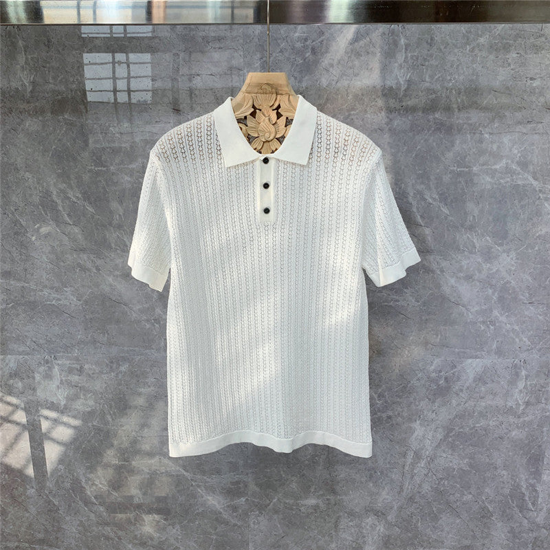 High end Knitted Polo Shirt