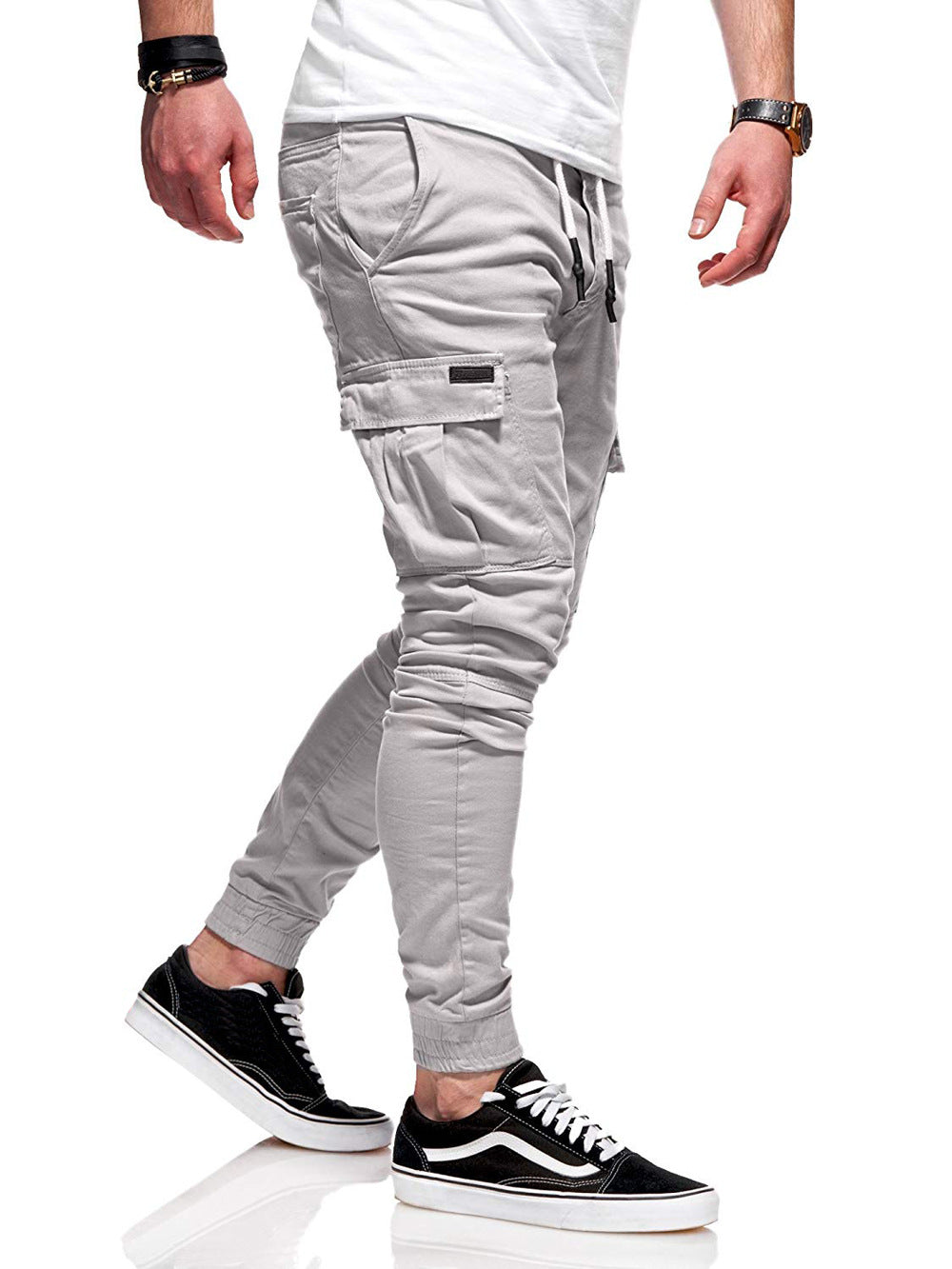 Men Jogger Pants New Fashion Fitness Sweatpants Men