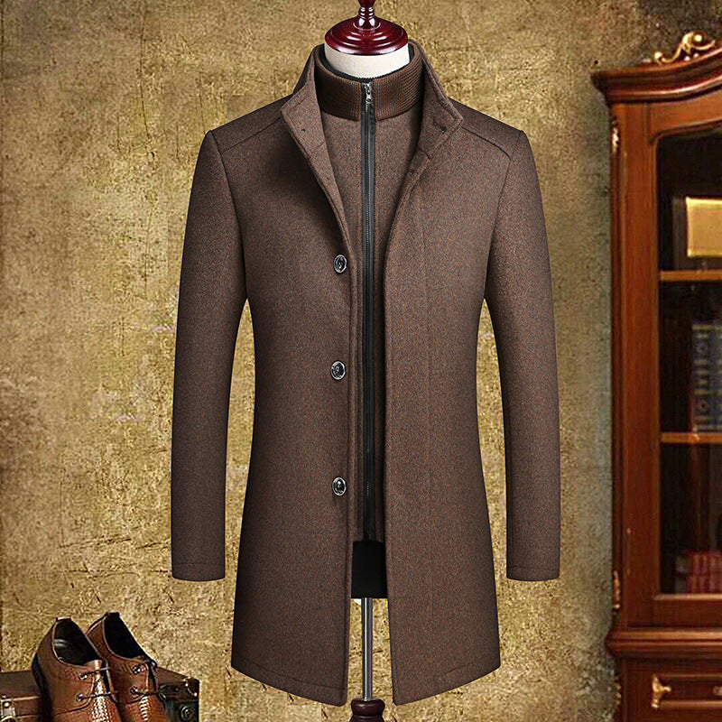 Cross-Border Foreign Trade Woolen Coat Men