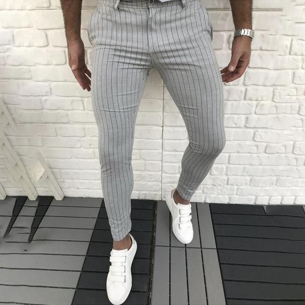 Striped men casual pant