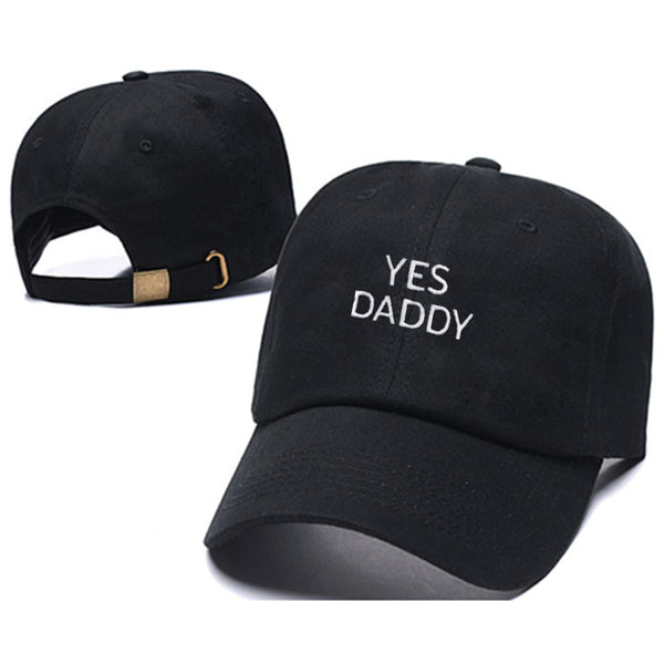 Yes Daddy Embroidery Hip-Hop cap