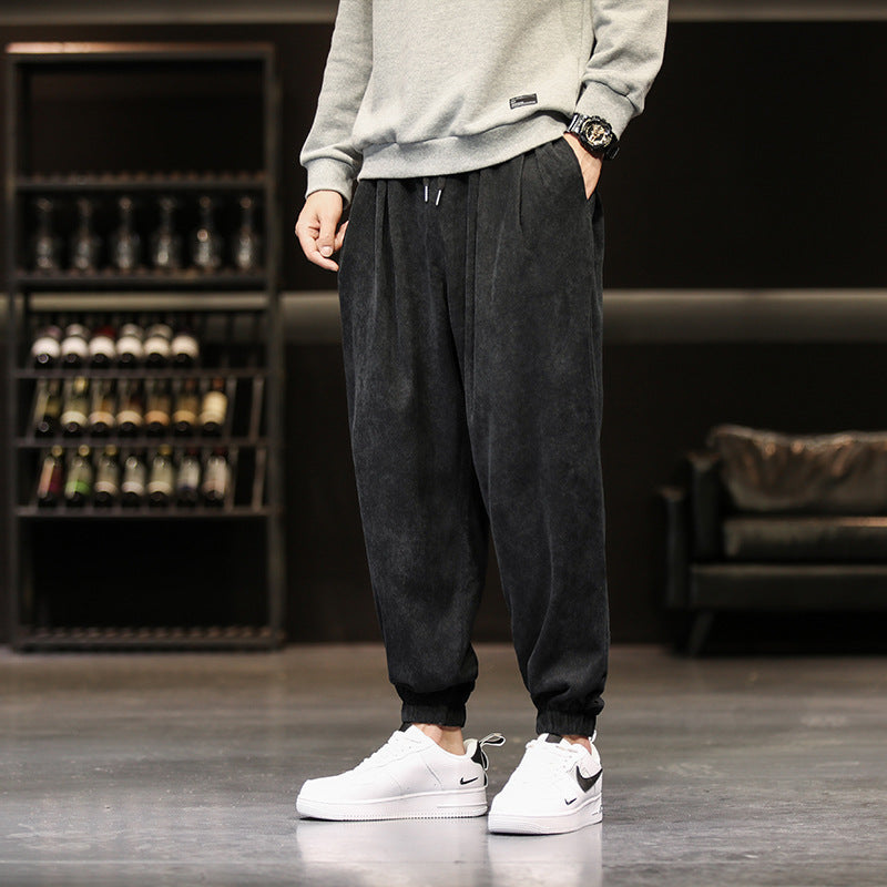 Men'S Casual Pants Corduroy Trousers