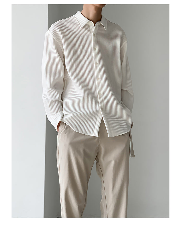 Spring And Summer Thin Long-Sleeved Shirt