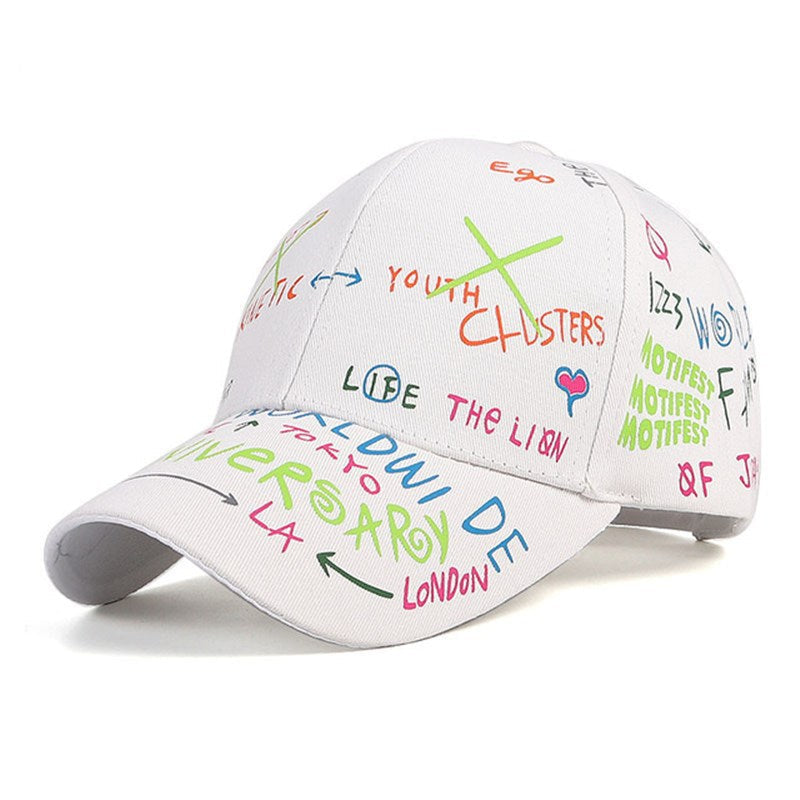 WHAT Graffiti Baseball Cap