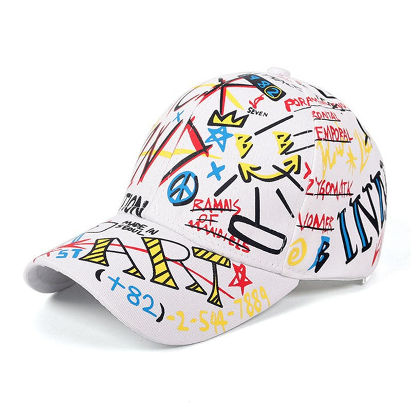 WHAT Graffiti Baseball Cap