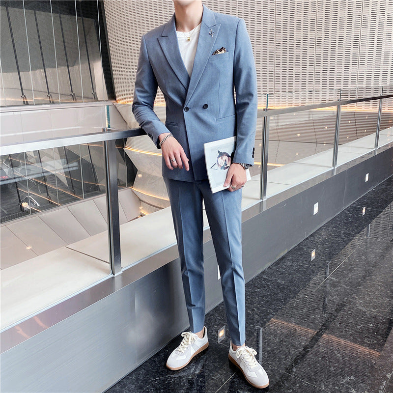 Slim-fit Trendy Business Jacket Suit