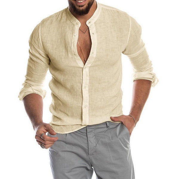 Men's linen shirt