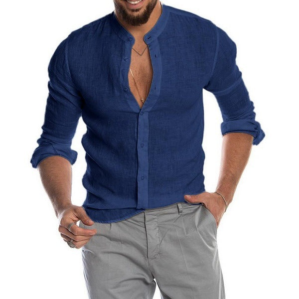 Men's linen shirt