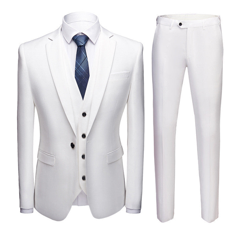 Men s Business plus Wedding Dress Suit Set