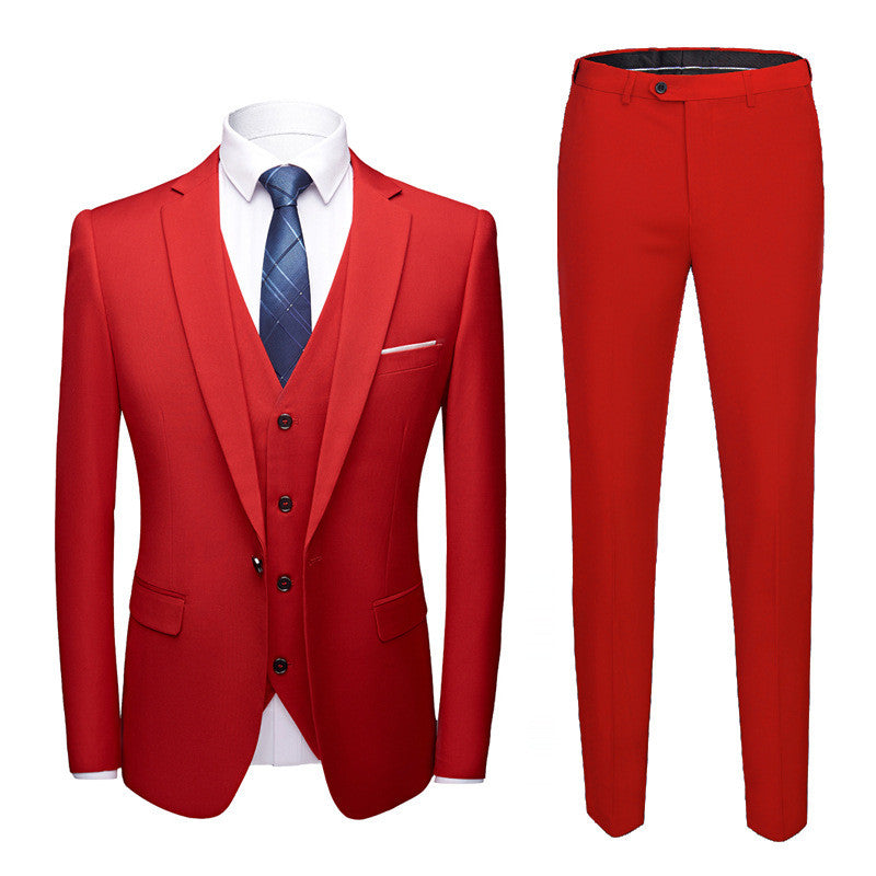 Men s Business plus Wedding Dress Suit Set