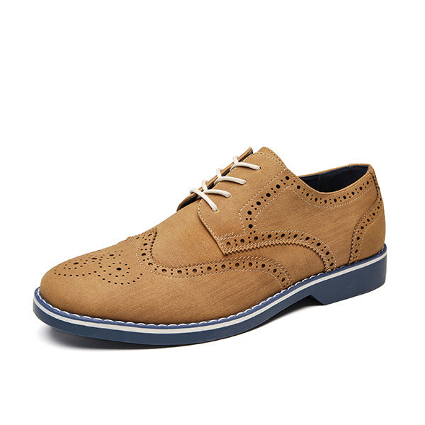 Leather Shoes Men Casual British Formal Wear Shoes