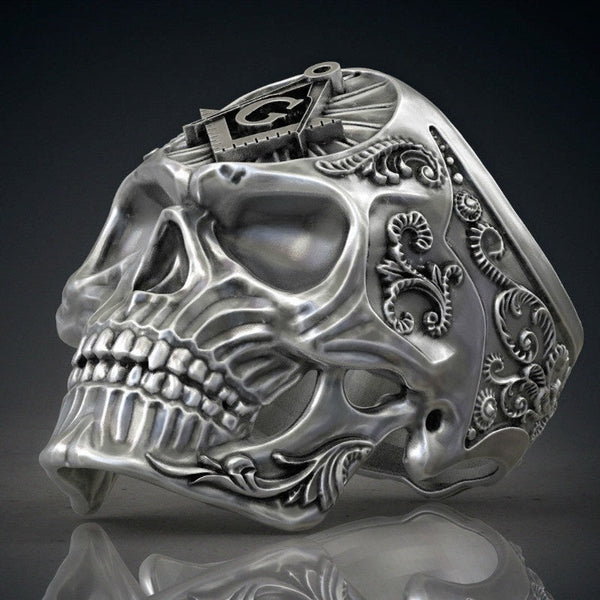 Masonic Skull Ring