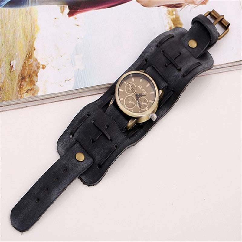 Retro Cowhide Watch