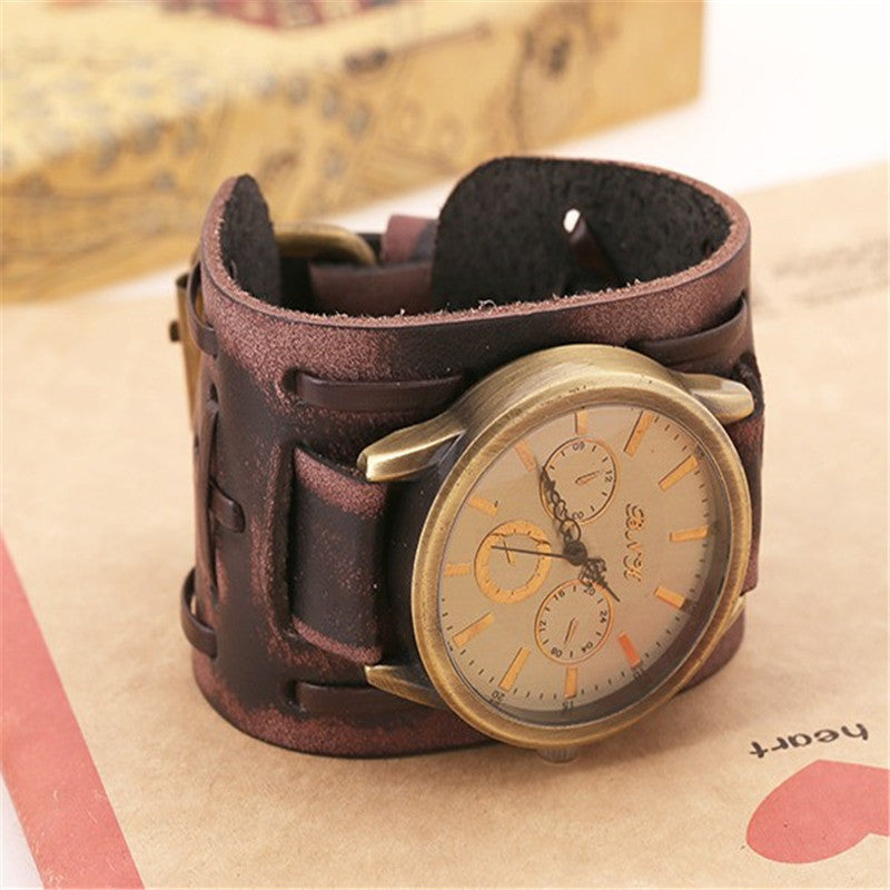 Retro Cowhide Watch