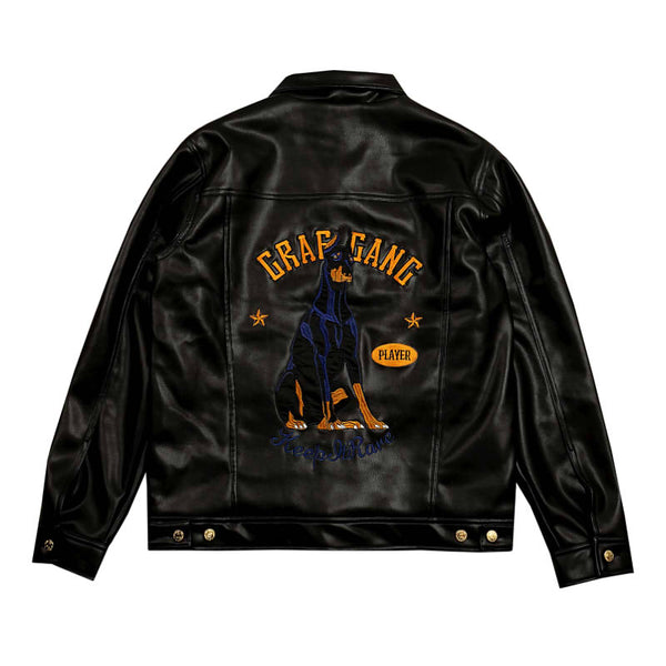 Graf Black Loyal Doberman Lamb jacket