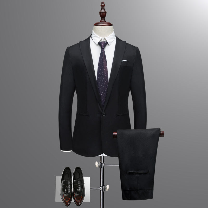 Business Suit Set for men Slim Fit Men's Suit