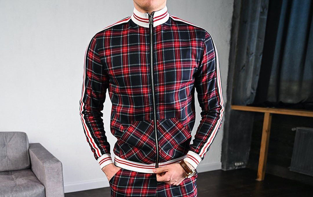 Autumn Men Casual Zipper Jacket Sports Wear