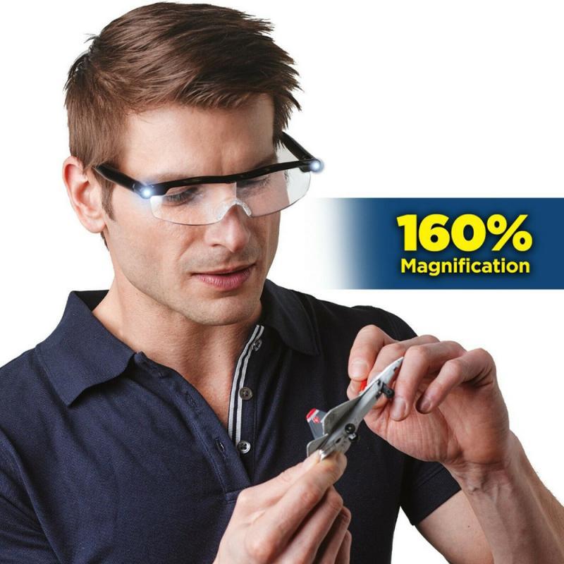 Reading Glasses Magnifying High-Definition Glasses With Led Light