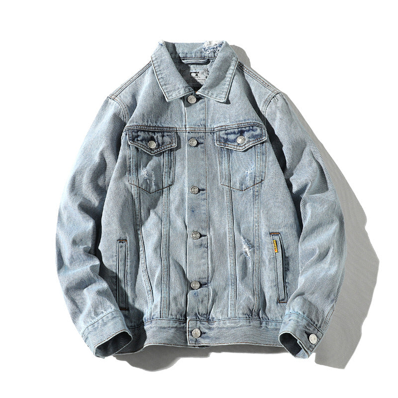 Retro Motorcycle Denim jacket