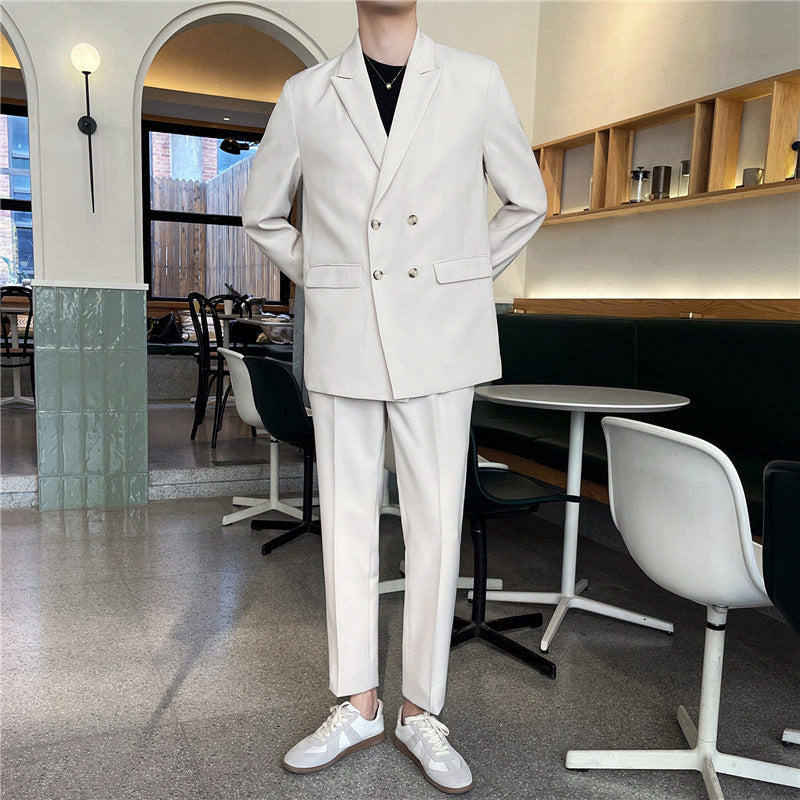 White Rascal Casual Summer Suit Men