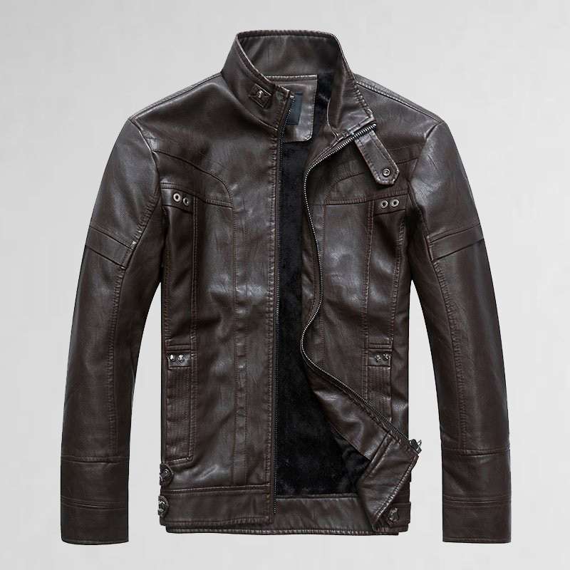 winter Leather Jacket for men