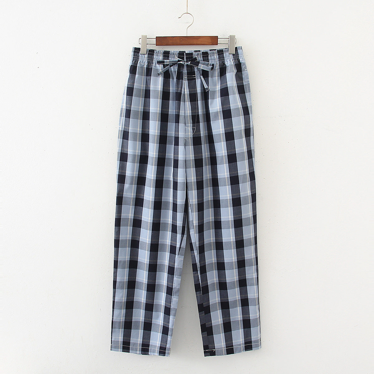 Men's Plaid Pajama Pants Pants Pure Cotton Breathable Pajamas