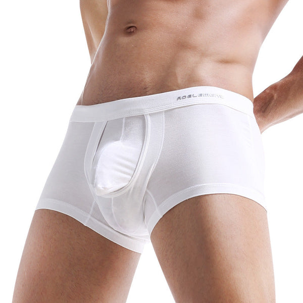 Men's Underwear Solid Color Separated Boxer Bottom