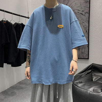 Japanese Casual Men's oversized t-shirt
