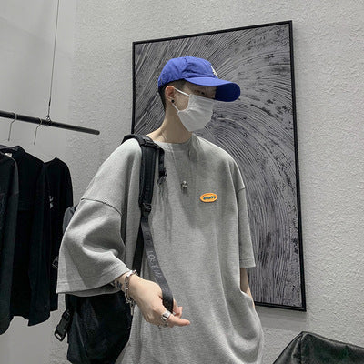 Japanese Casual Men's oversized t-shirt