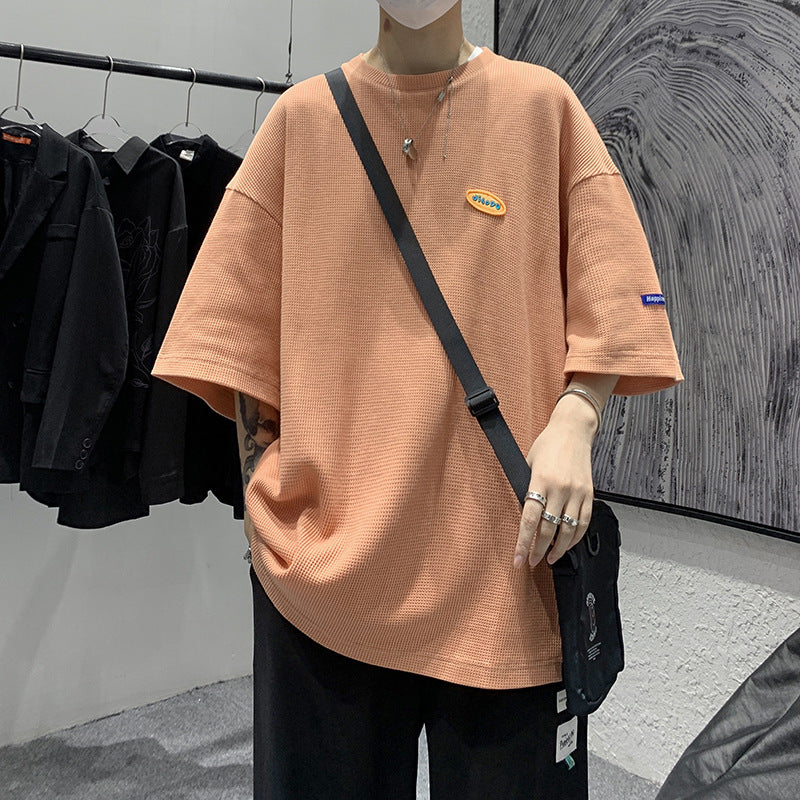 Japanese Casual Men's oversized t-shirt