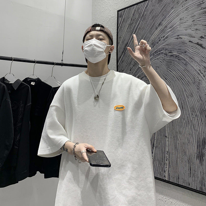 Japanese Casual Men's oversized t-shirt