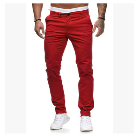 Slim-fit Men's Casual Trousers