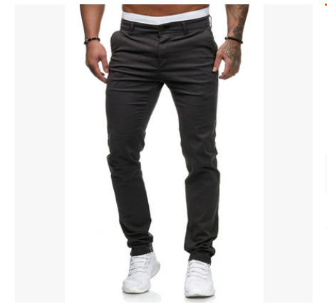 Slim-fit Men's Casual Trousers