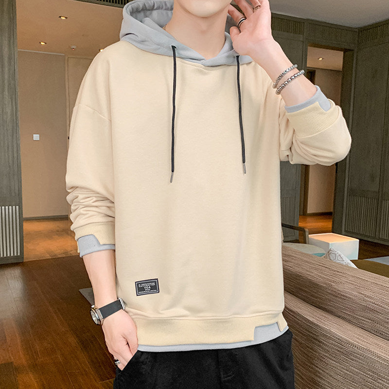 Loose All-match Hooded Sweater Men