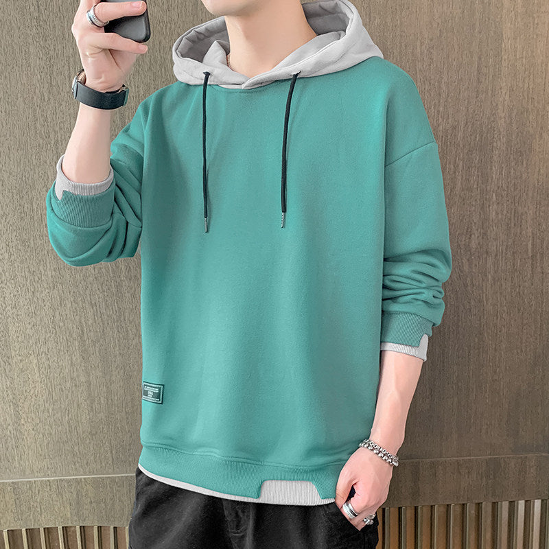 Loose All-match Hooded Sweater Men