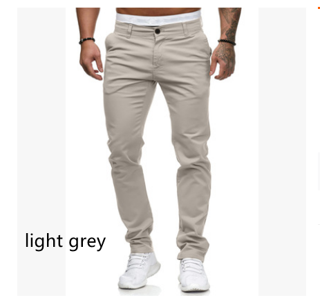 Slim-fit Men's Casual Trousers