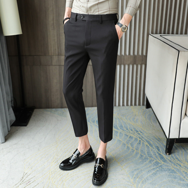 Casual Thin Slim-fit Trousers Men