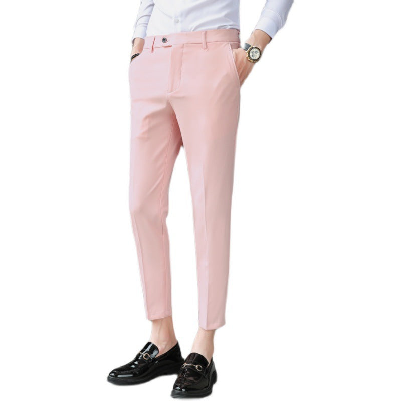 Casual Thin Slim-fit Trousers Men