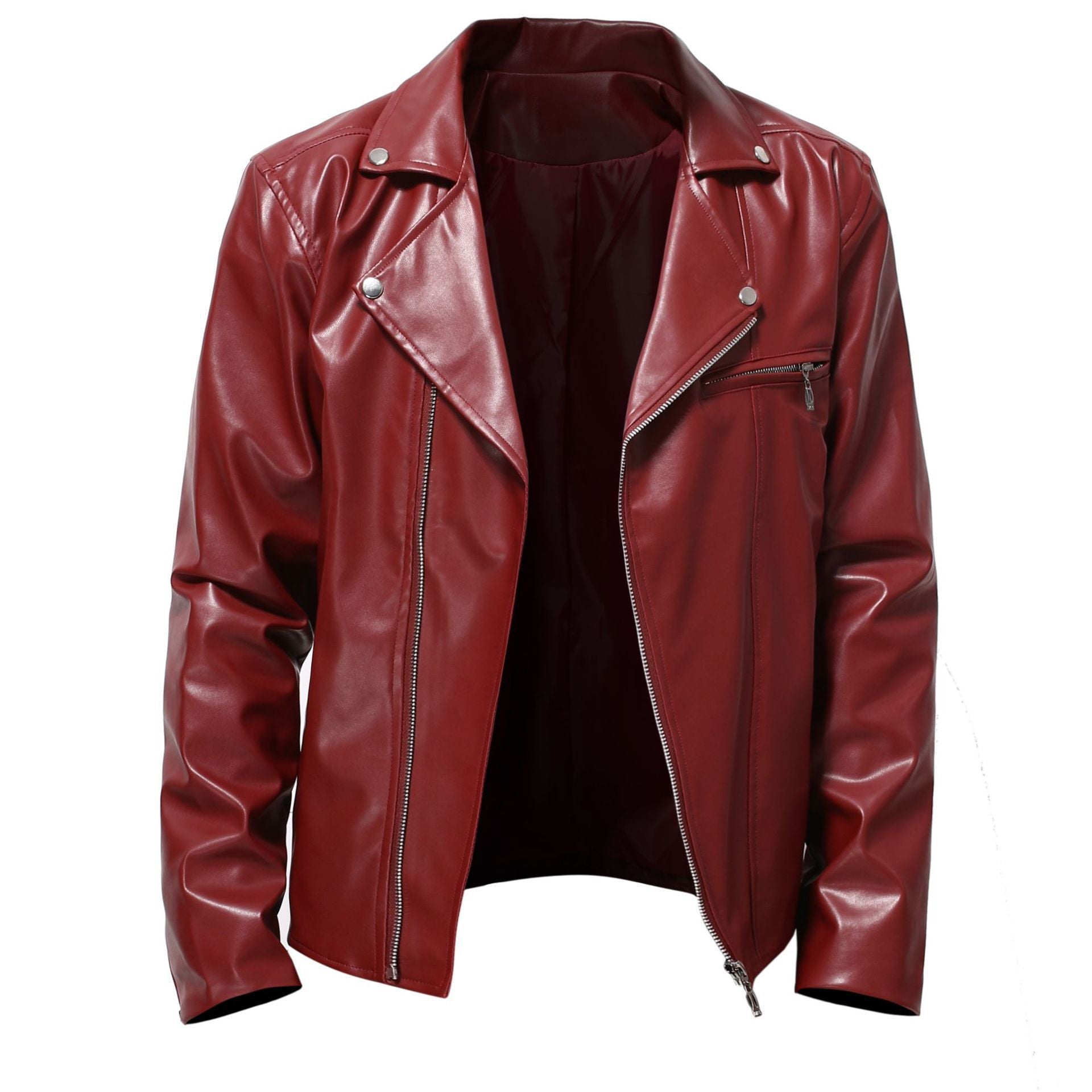 Spring And Autumn Leather Jacket men