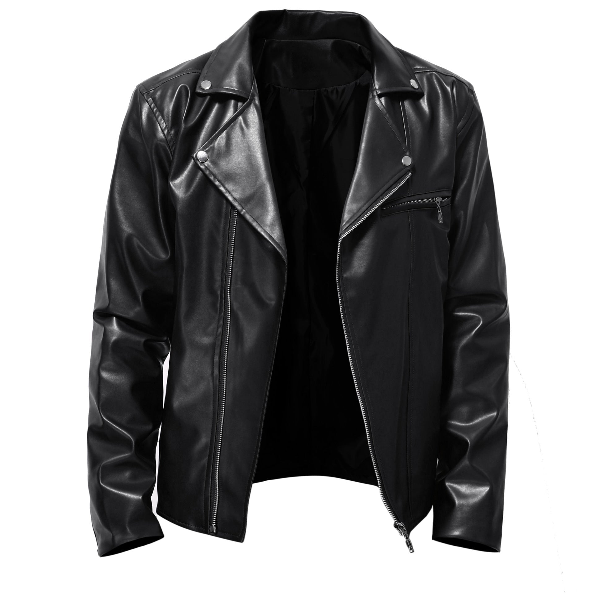 Spring And Autumn Leather Jacket men