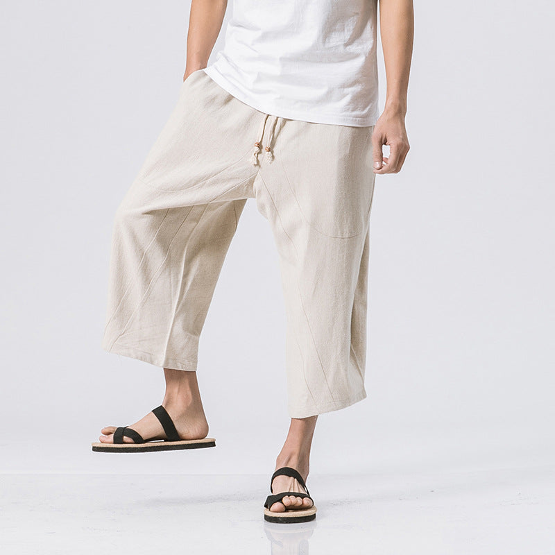 Japanese Style Harem Pants Men