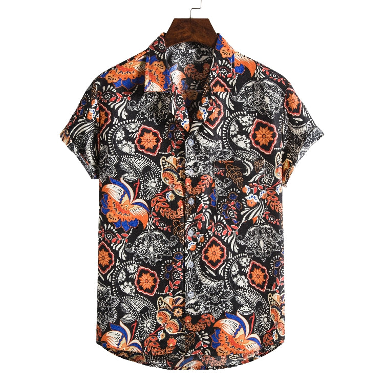 Men Printed Summer beach shirts