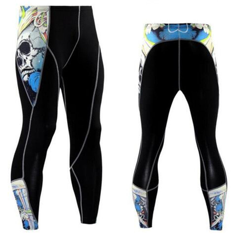 Tight-fitting Men's Stretch, Breathable And Quick-drying Football Basketball Leggings