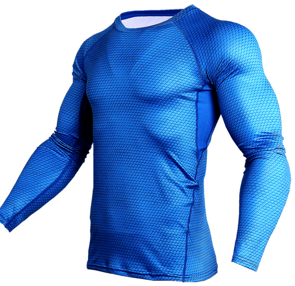 Compression Shirt Men Gym Running Shirt Quick Dry Breathable tshirt
