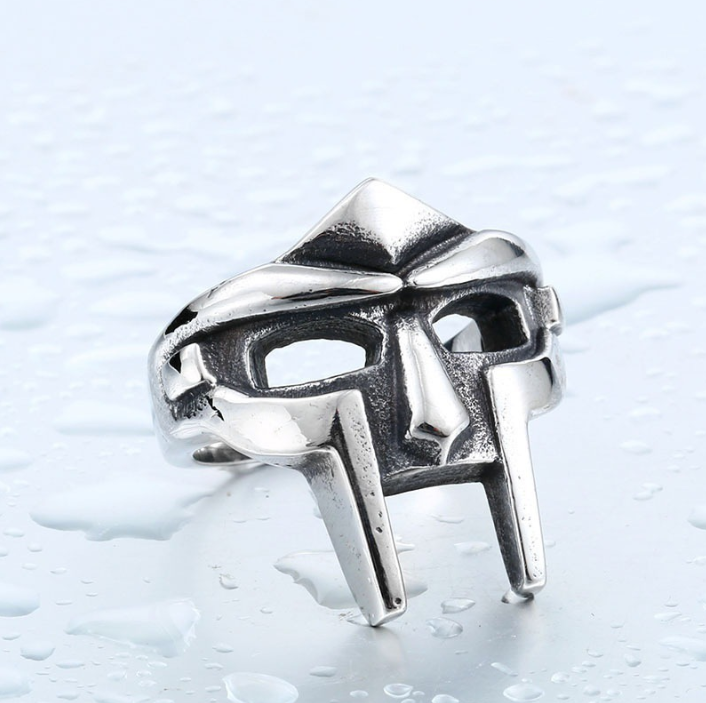 Egyptian Pharaoh Mask Male Ring