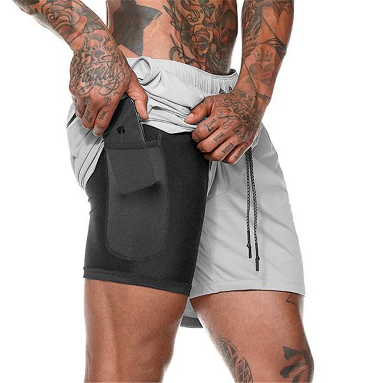 Casual Shorts Mesh Sports Pants Men