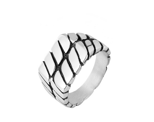 Men' Dual Chain Ring