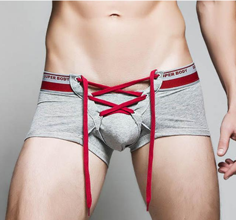 Lace Up Boxer Briefs