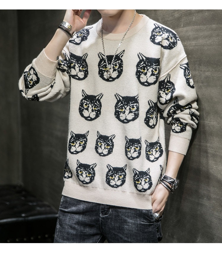 Men's Printed Sweater